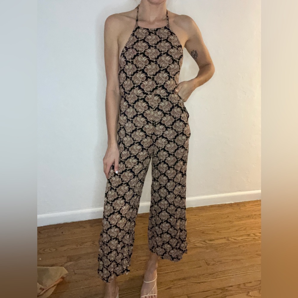 Patterned jumpsuit